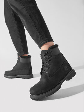 Timberland Ορειβατικά παπούτσια Timberland 6In Premium Shearling TB0A1U7S0011 Μαύρο