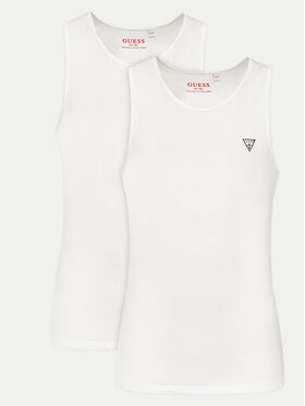 Guess Guess Комплект майок без рукавів U97G15 KCD31 Білий Regular Fit