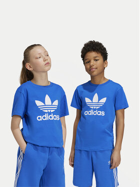 adidas adidas Póló adicolor Trefoil IY7425 Kék Regular Fit