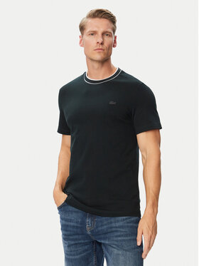 Lacoste Lacoste Camiseta TH8174 Verde oscuro Regular Fit