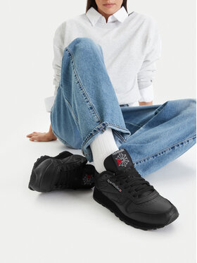 Reebok Снікерcи Reebok EO-CLASSIC LEATHER 100008497 W Чорний