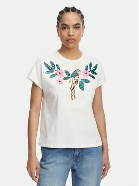 LOLA CASADEMUNT LOLA CASADEMUNT Camiseta MS2615004 Blanco Regular Fit