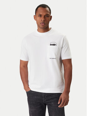 KARL LAGERFELD KARL LAGERFELD Camiseta 755047 561221 Blanco Regular Fit