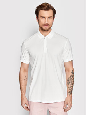 Selected Homme Selected Homme Polo marškinėliai Fave 16079026 Balta Regular Fit