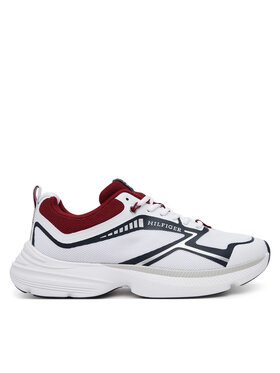 Tommy Hilfiger Snīkeri Tommy Hilfiger Th Dynafast Tech FM0FM05450 Balts