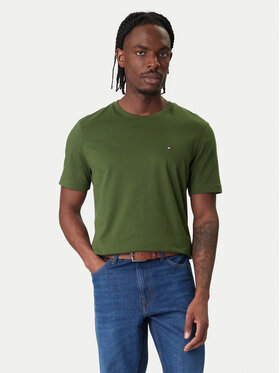 Tommy Hilfiger Tommy Hilfiger Camiseta Ess Seasonal MW0MW39995 Verde Regular Fit