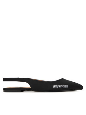 LOVE MOSCHINO Balerinke LOVE MOSCHINO JA11021G1NIM000036 Črna