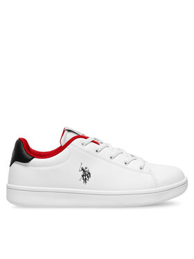 U.S. Polo Assn. Sneakersy U.S. Polo Assn. TRACE001 Biela