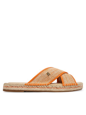 Tommy Hilfiger Espadrilles Tommy Hilfiger Monogram Espadrille FW0FW09139 Oranžs