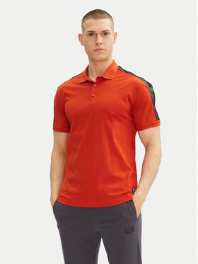 EA7 Emporio Armani EA7 Emporio Armani Polo marškinėliai 7M000139 AF10375 U3012 Oranžinė Regular Fit