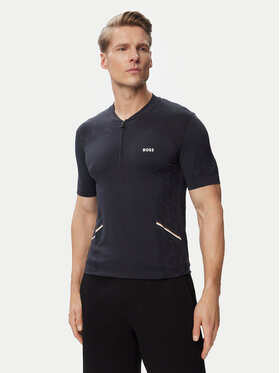 BOSS BOSS Camiseta Game 2 50564794 Azul marino Slim Fit