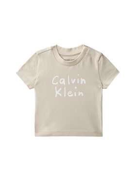 Calvin Klein Jeans Calvin Klein Jeans Camiseta LVCKSJA52B Beis Regular Fit
