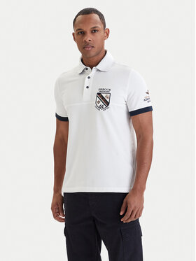 Aeronautica Militare Aeronautica Militare Polo 261PO1915UP00191 Blanco Regular Fit