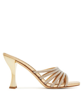 MICHAEL Michael Kors Шльопанці MICHAEL Michael Kors klapki 40T5HSHS4S Золотий