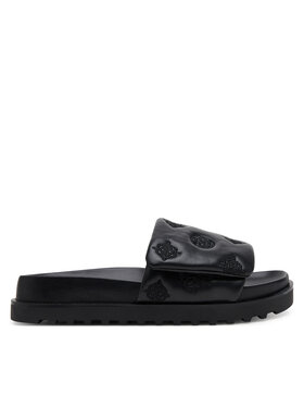Guess Şlapi Guess FLJFA2ELE19 Negru