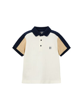 Mayoral Mayoral Polo 3109 Blanco Regular Fit