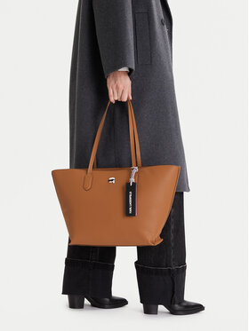 KARL LAGERFELD Handtasche KARL LAGERFELD A4W30002 Braun