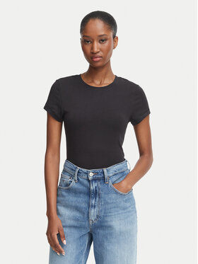 Tommy Hilfiger Tommy Hilfiger Conjunto de camisetas UW0UW06657 Negro Slim Fit