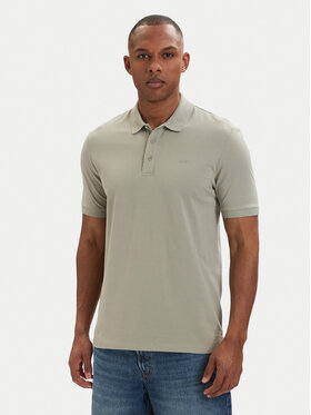 HUGO HUGO Polo Donos222 50466182 Verde claro Regular Fit