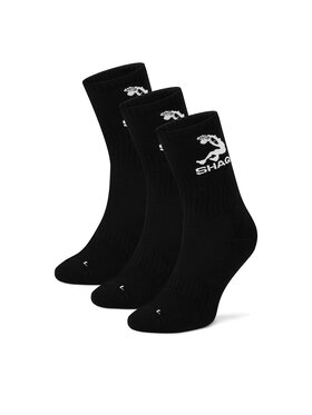 SHAQ Довгі шкарпетки Shaq SHQ-MB-003-AW24 Чорний