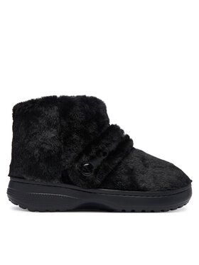 Crocs Тапочки Crocs Classic Unfurgettable Boot 211743 Чорний