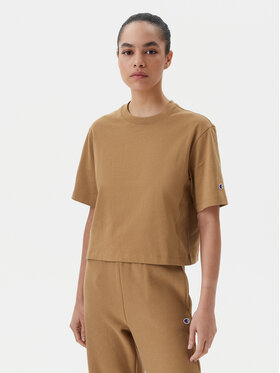 Champion Champion Футболка 117874 Бежевий Regular Fit