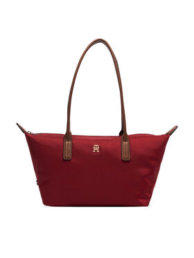 Tommy Hilfiger Rankinė Tommy Hilfiger Popette East West Tote AW0AW19211 Raudona