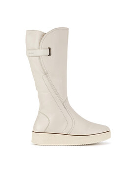 Rieker Kozačky Rieker 78853-80 Écru