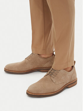 Clarks Туфлі Clarks Aldwin Lace 26186449 Сірий