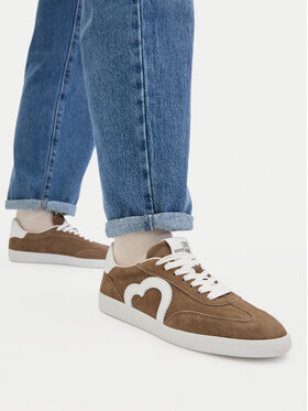LOVE MOSCHINO Снікерcи LOVE MOSCHINO JA15112G1OIG0203 Коричневий