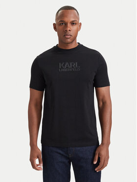 KARL LAGERFELD KARL LAGERFELD Camiseta 755073 564250 Negro Regular Fit