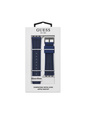 Guess Змінний ремінець для годиннаки Apple Watch Guess CS3003S3 Cиній