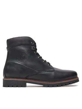 Bugatti Trapper stila apavi Bugatti BUGATTI-321AOQ521200 1000 SCHWARZ Melns