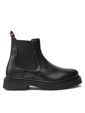 Tommy Jeans Μποτάκια με λάστιχο Tommy Jeans EM0EM01469 Μαύρο