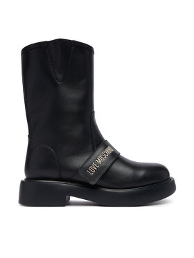 LOVE MOSCHINO Ботильйони LOVE MOSCHINO JA24064G1PIA0000 Чорний