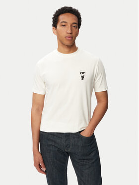 KARL LAGERFELD KARL LAGERFELD Camiseta 755048 563235 Blanco Regular Fit