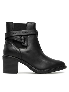 Clarks Členková obuv Clarks Scene Star 261674624 Čierna