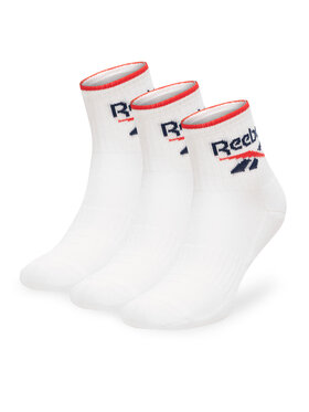 Reebok Dlouhé ponožky Reebok R0362-SS24 (3-pack) Bílá