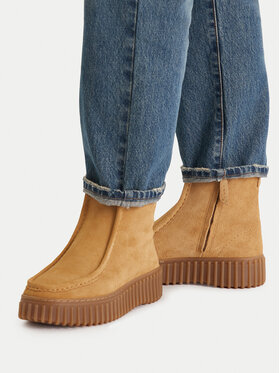 Clarks Ботильйони Clarks Torhill Cozy 26182911 Коричневий
