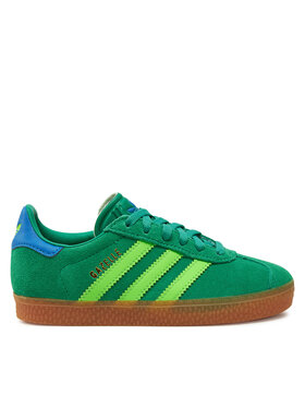 adidas Sneakersy adidas Gazelle Shoes Kids JP7132 Zelená
