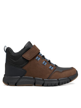 Geox Gležnjarji Geox J Flexyper Boy B Abx J949XA 033FU C6238 S Temno rjava