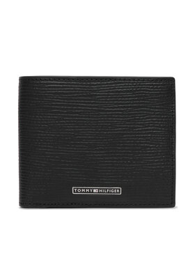 Tommy Hilfiger Peněženka Tommy Hilfiger Th Business Saffiano Cc And Coin AM0AM14784 Černá