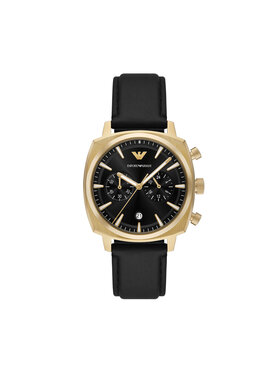Emporio Armani Pulkstenis Emporio Armani Carlo AR11690 Melns