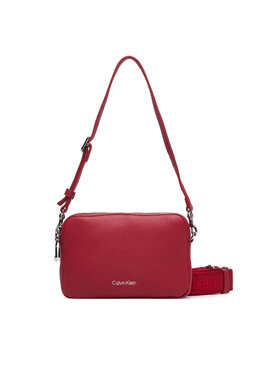 Calvin Klein Soma Calvin Klein Webbing 2X Strap Camera Bag LV04F3656G Sarkans