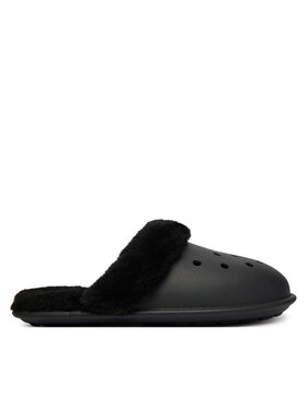 Crocs Тапочки Crocs Classic Fuzz Scuff 212143 Чорний
