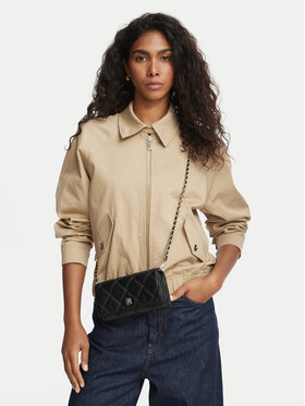 Tommy Hilfiger Soma Tommy Hilfiger Th Feminine Wallet On Chain AW0AW18795 Melns