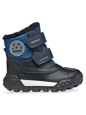 Geox Stivali da neve Geox B Trekkyup Boy B Abx B566LI 054FU C4585 S Nero