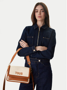 TOUS Сумка TOUS BANDOLERA M. AUDREE CANVAS 2002202743 Коричневий