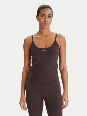 Guess Guess Top V6RP14 KD952 Marrón Slim Fit