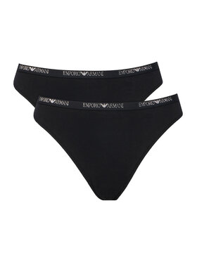 Emporio Armani Underwear Emporio Armani Underwear Conjunto de bragas brasileñas EW000406 AF19024 MC005 Negro